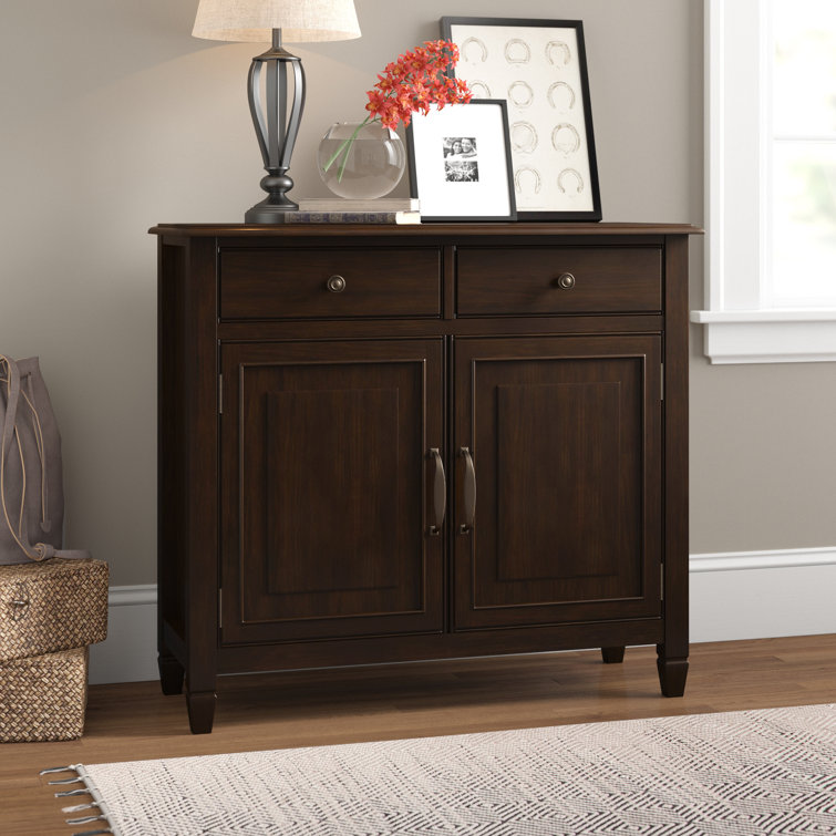 Lark Manor Alayjia Solid Wood Accent Cabinet & Reviews | Wayfair